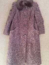 Пальто жіноче зимове кашемірове