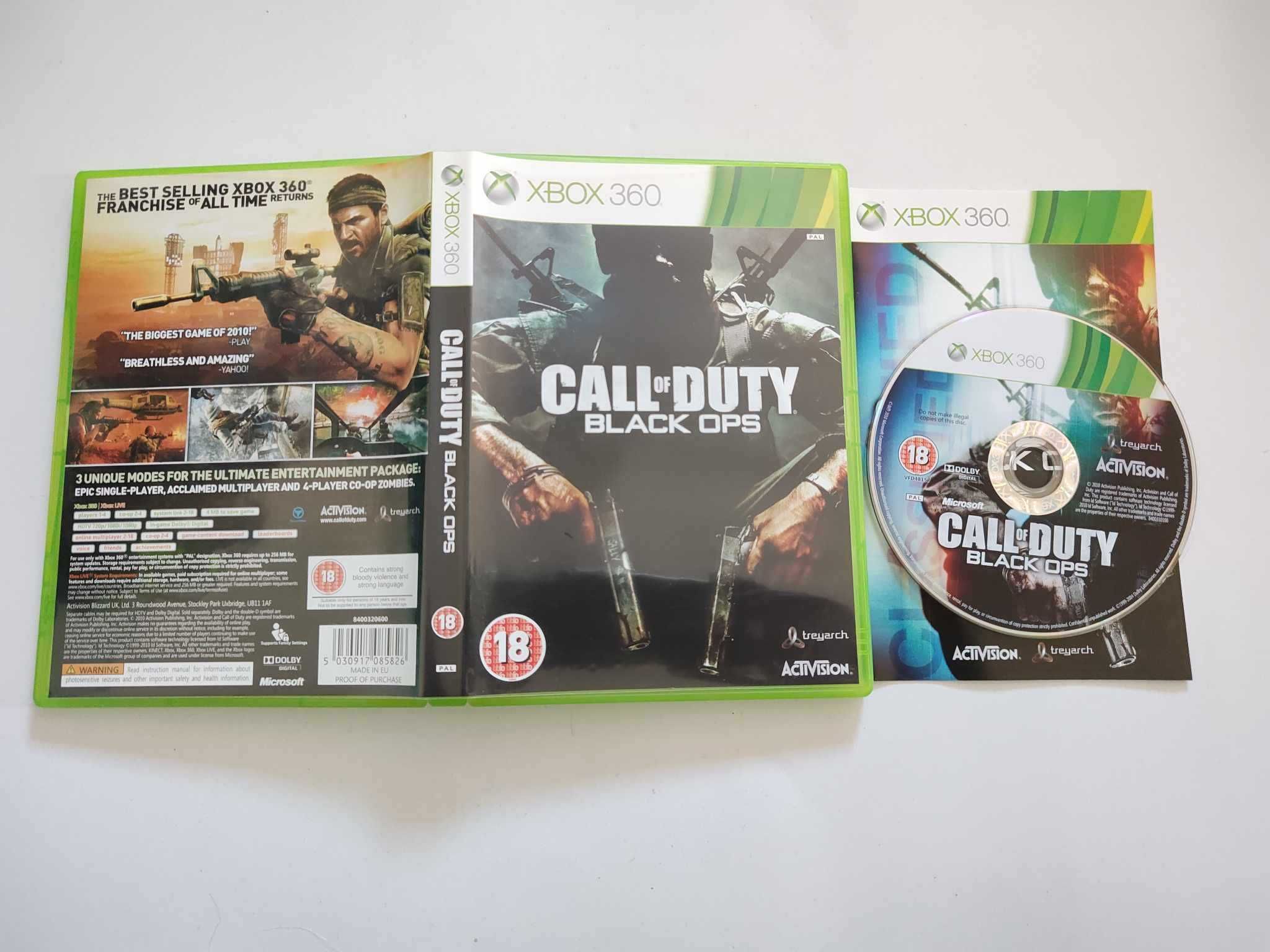 Xbox 360 gra Call of Duty Black Ops