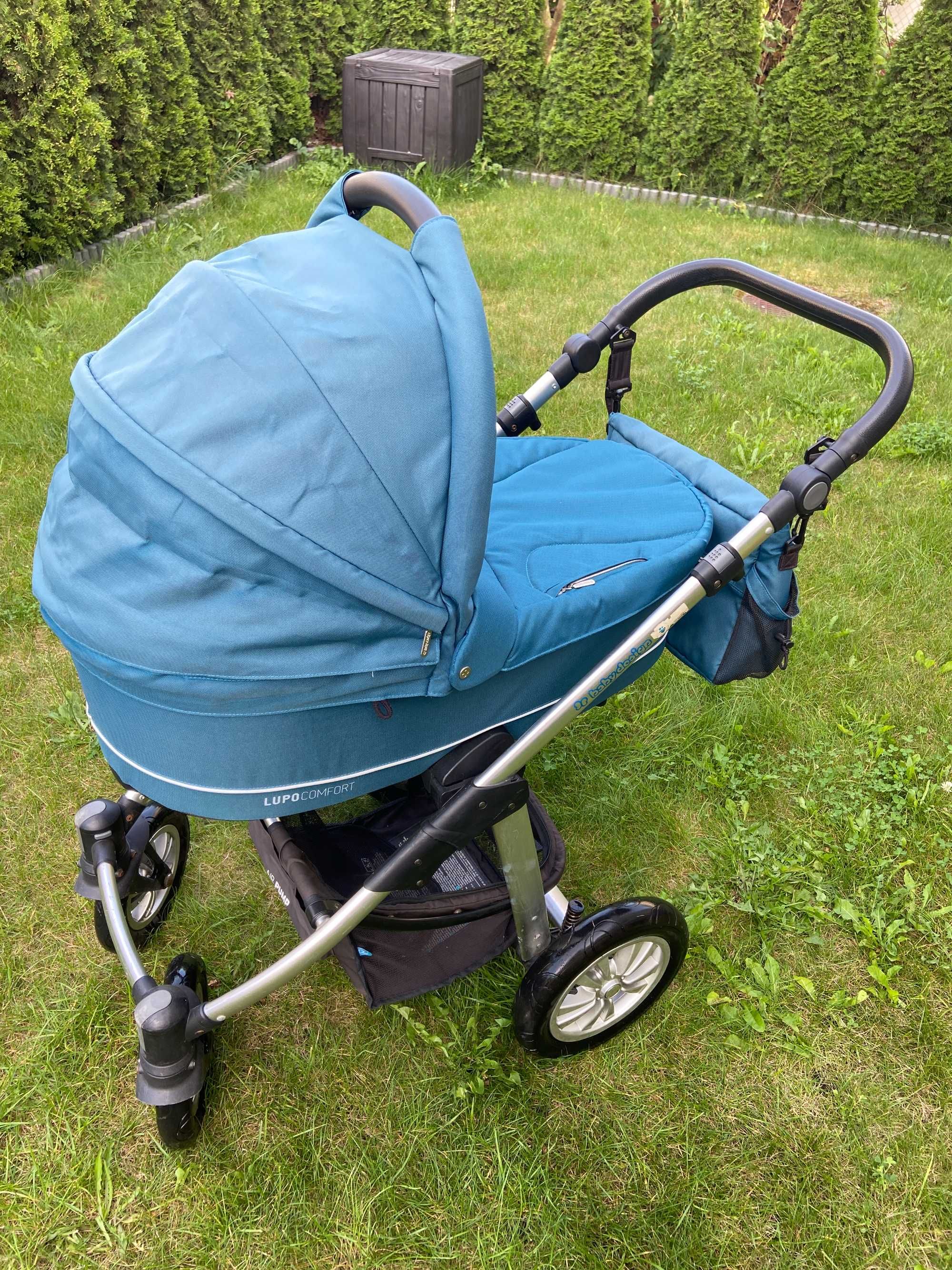 Wozek 2w1 Baby Design Lupo Comfort + adaptery do fotelika