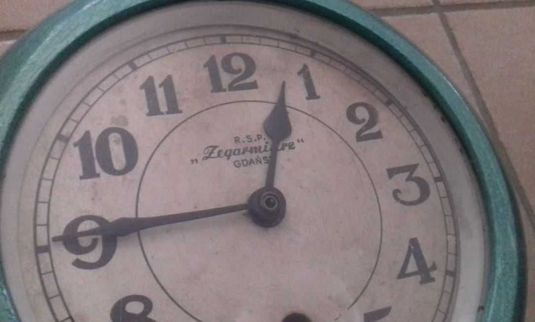 Zegar okrętowy - RSP Zegarmistrz Gdańsk - rarytas dla kolekcjonerów