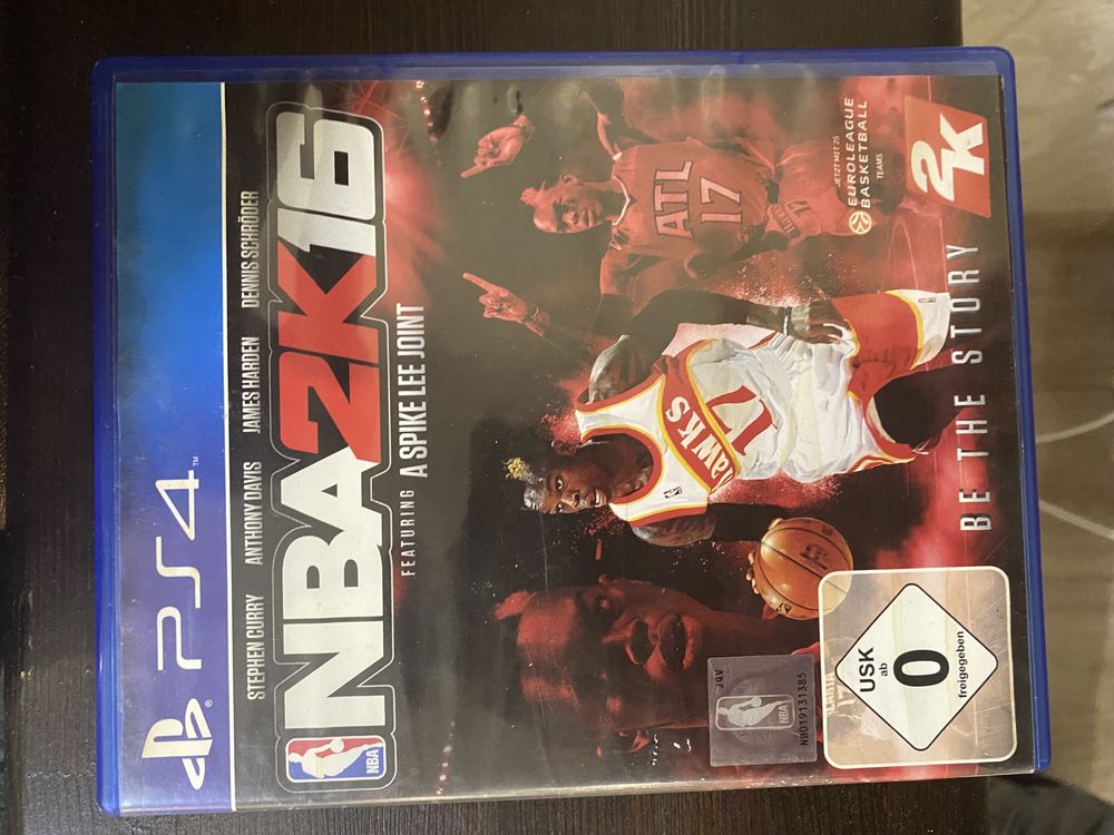 Игра NBA2k16 для PS4