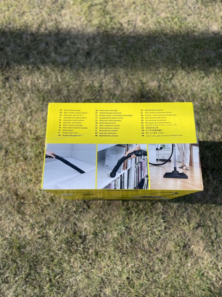 Karcher VC 3 – Компактний пилосос з ефективним очищенням! Пылесос