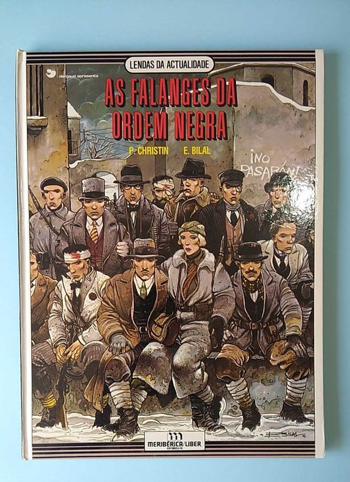 Enki BILAL - Coleção de álbuns, edição portuguesa. Meribérica e Asa