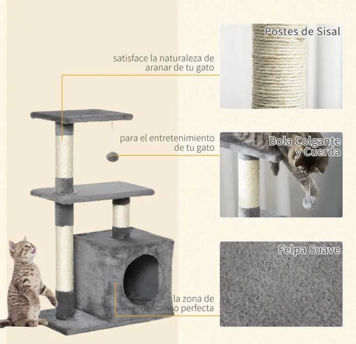 Arranhador BARATO - LOJA!! PORTES GRÁTIS