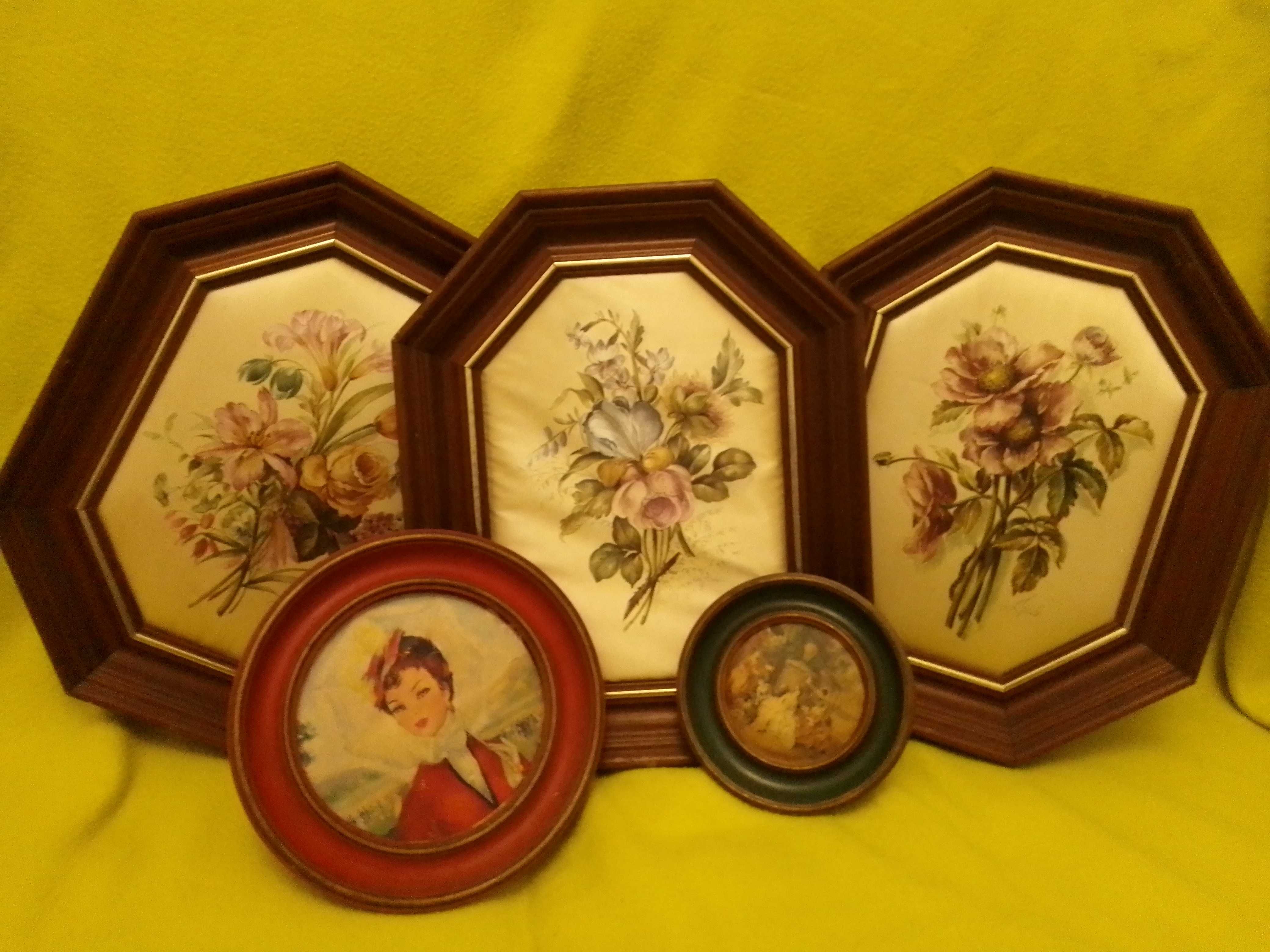 Quadros pintados sobre tecido