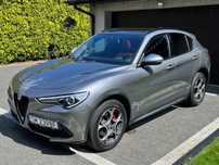 Alfa Romeo Stelvio Świetny stan, garażowana, bardzo niski przebieg, bogate wyposażenie