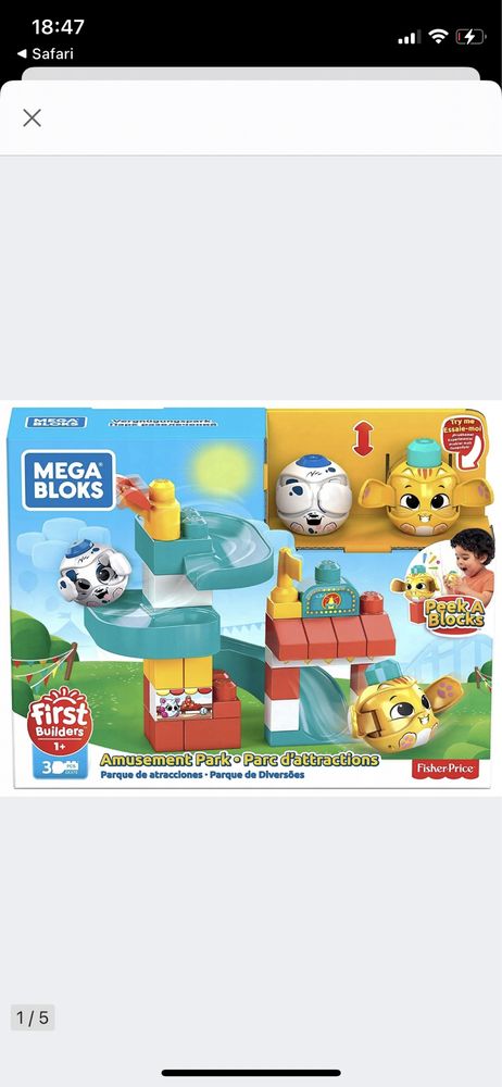 Klocki mega bloks