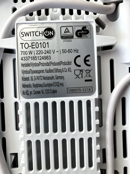 Super Okazja- Toster Switch On TO-E0101