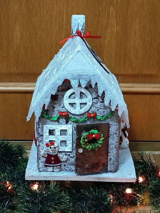 Piernikowy domek - Oryginalne pudełko na prezent