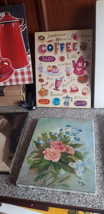 Conjunto de 6 Quadros Decorativos