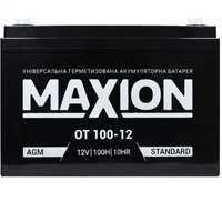 MAXION AGM 18ah-100ah гелевий стаціонарний акумулятор