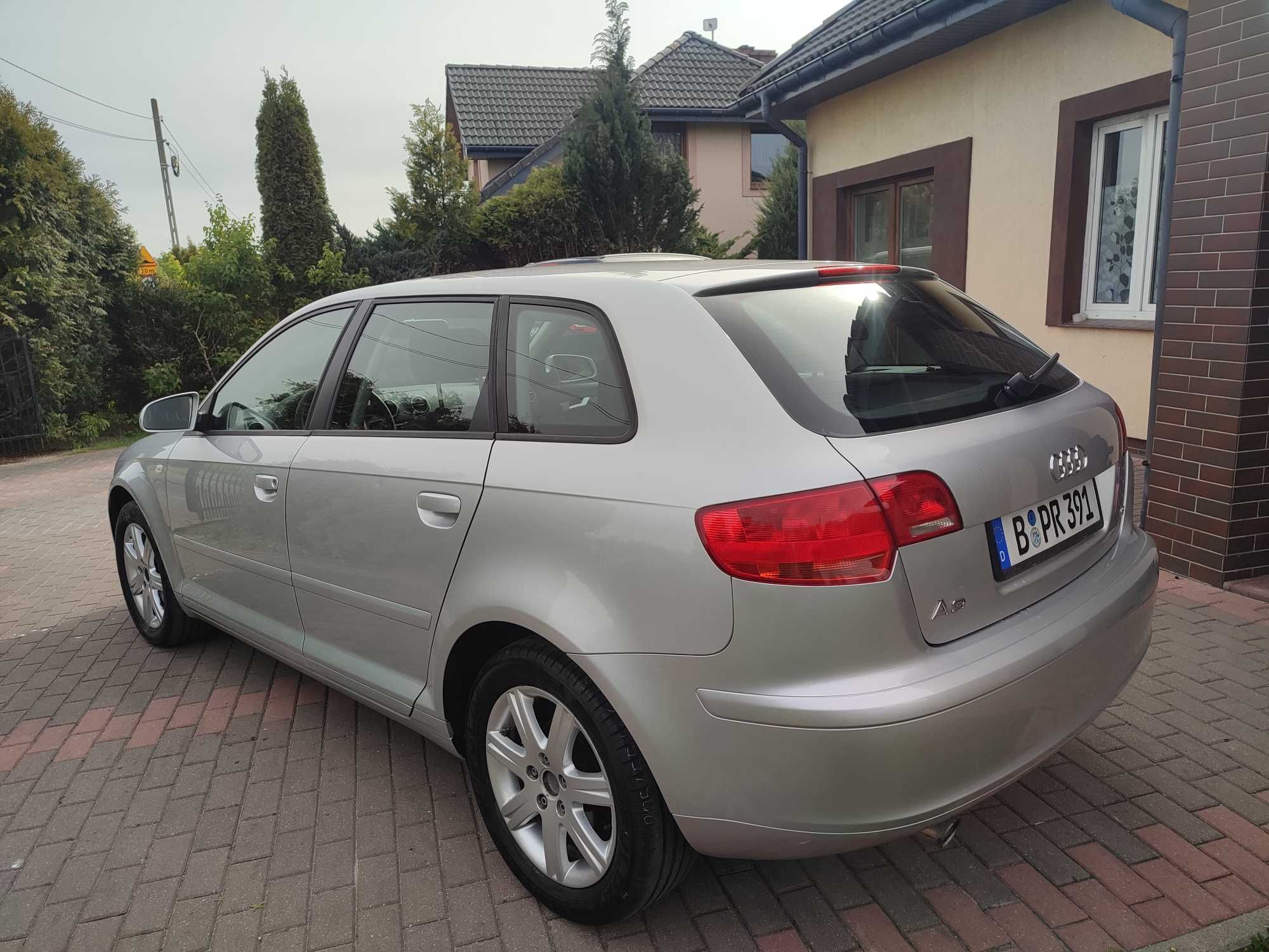 Audi A3 8P 1.6 MPI 102KM Niski Przebieg z Niemiec