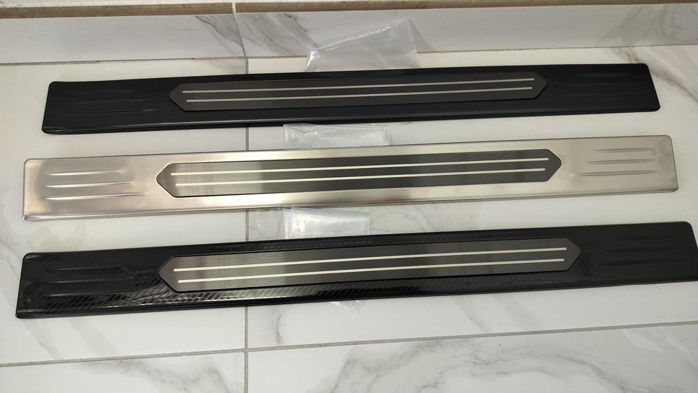 Хром накладки на пороги Nissan Rogue Т33 Ніссан Рог Х-Трейл Trail T33