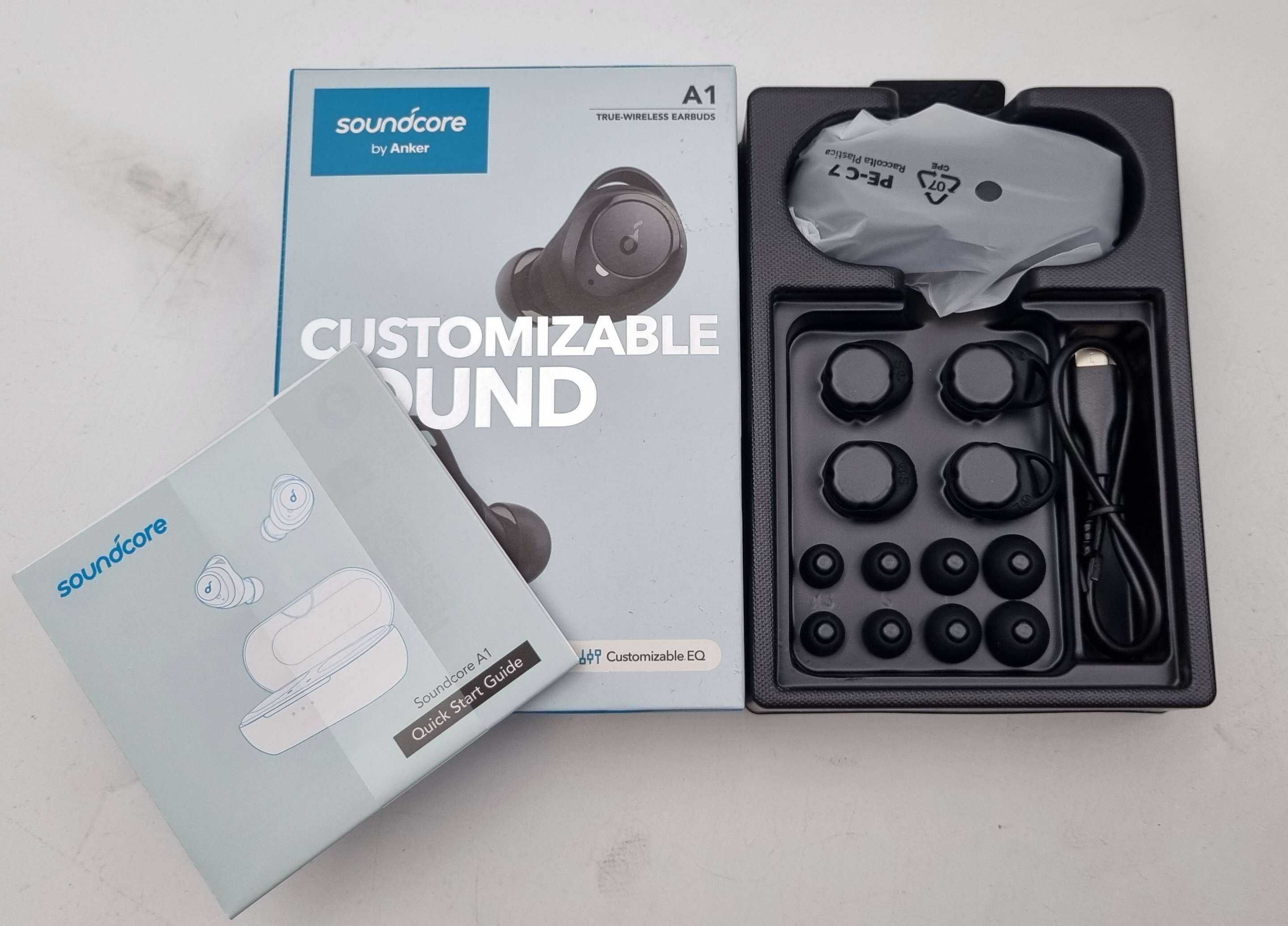 Słuchawki bezprzewodowe douszne Soundcore Customizable Sound A1