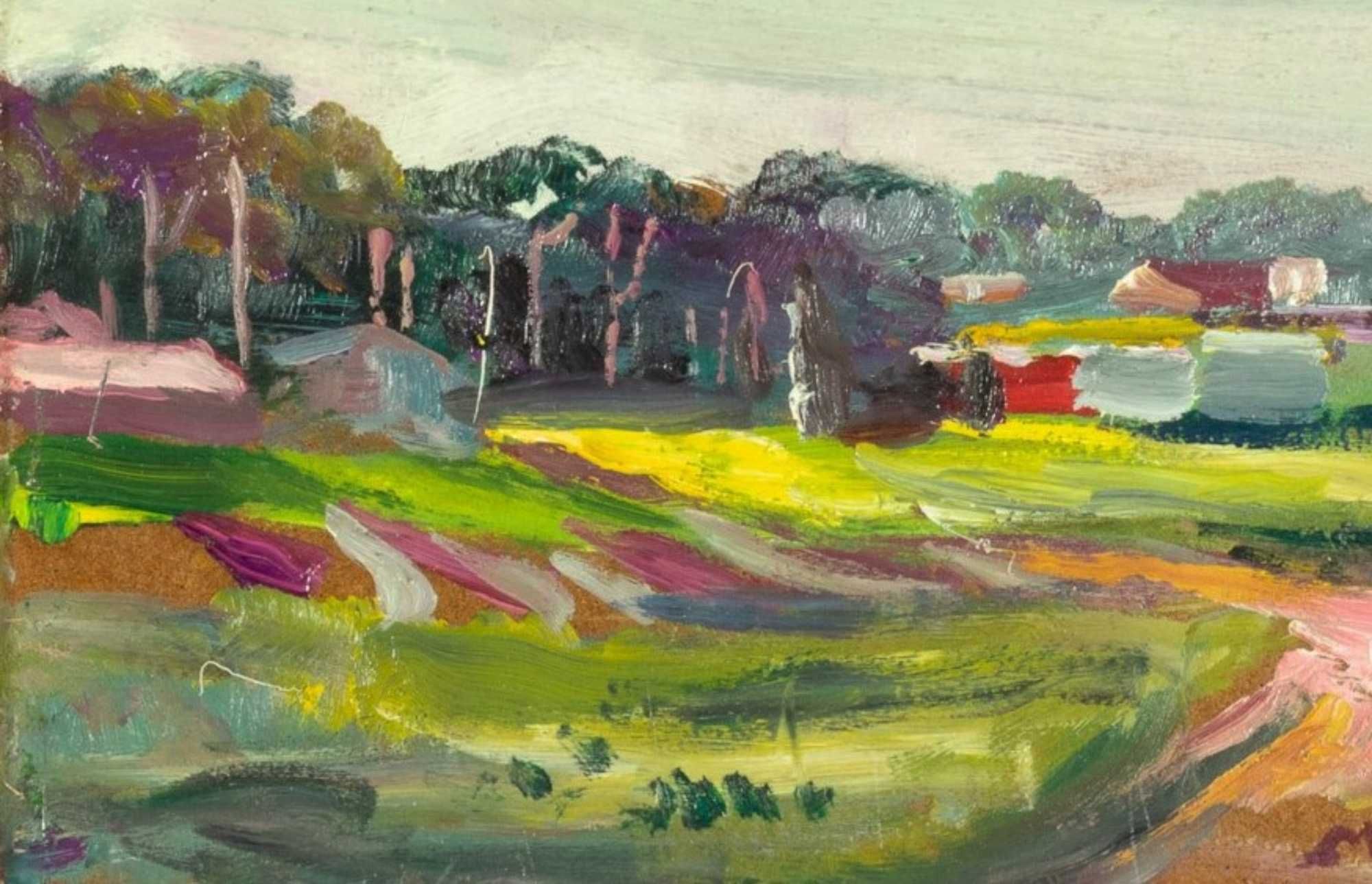 Pintura paisagem óleo | Mendes da Silva