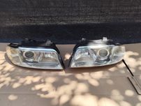 Lampy przednie przód soczewki reflektory Audi A4 B5 Lift oryginał