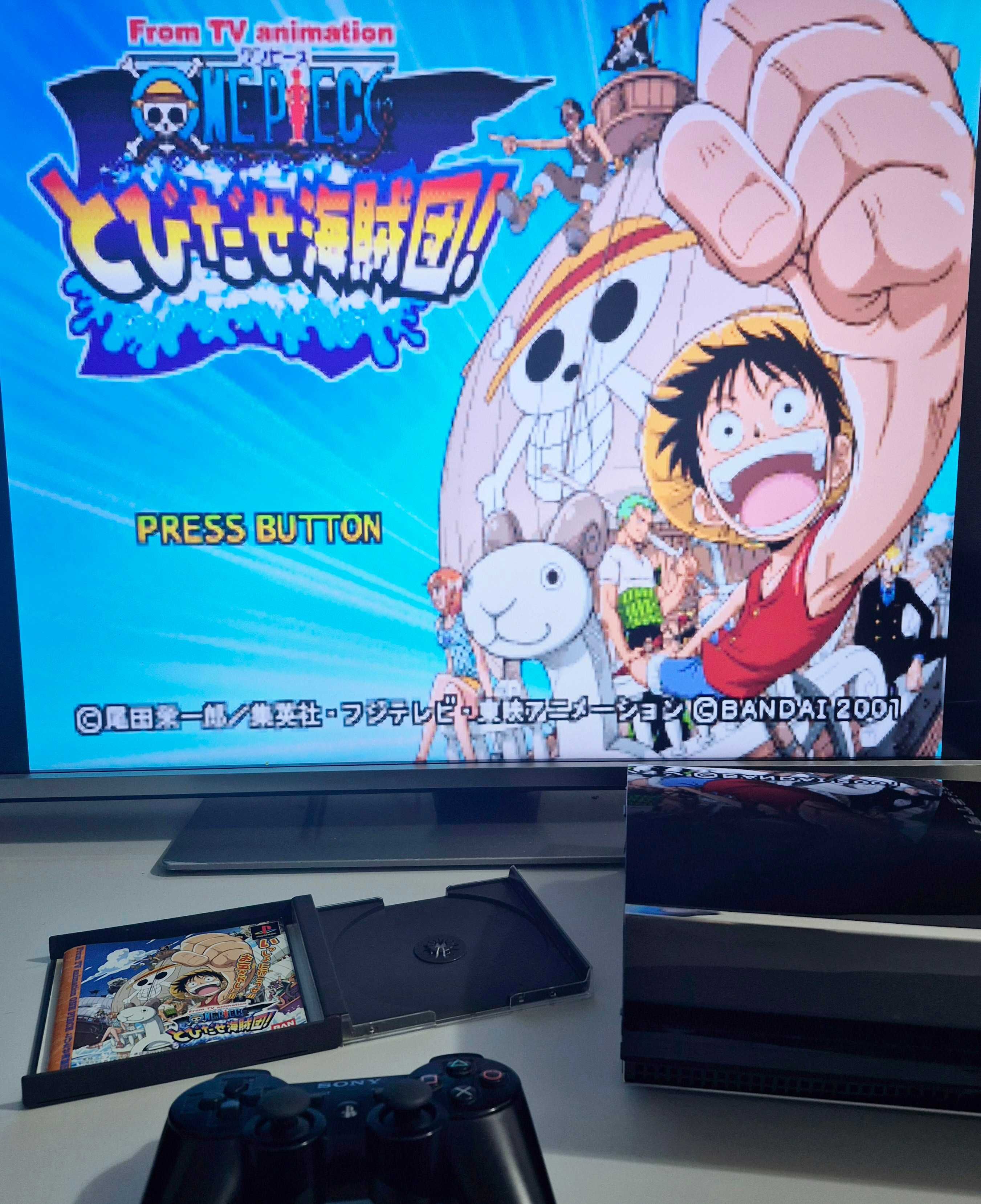 One Piece: Tobidase Kaizokudan! + Grand Battle! / PlayStation [NTSC-J]