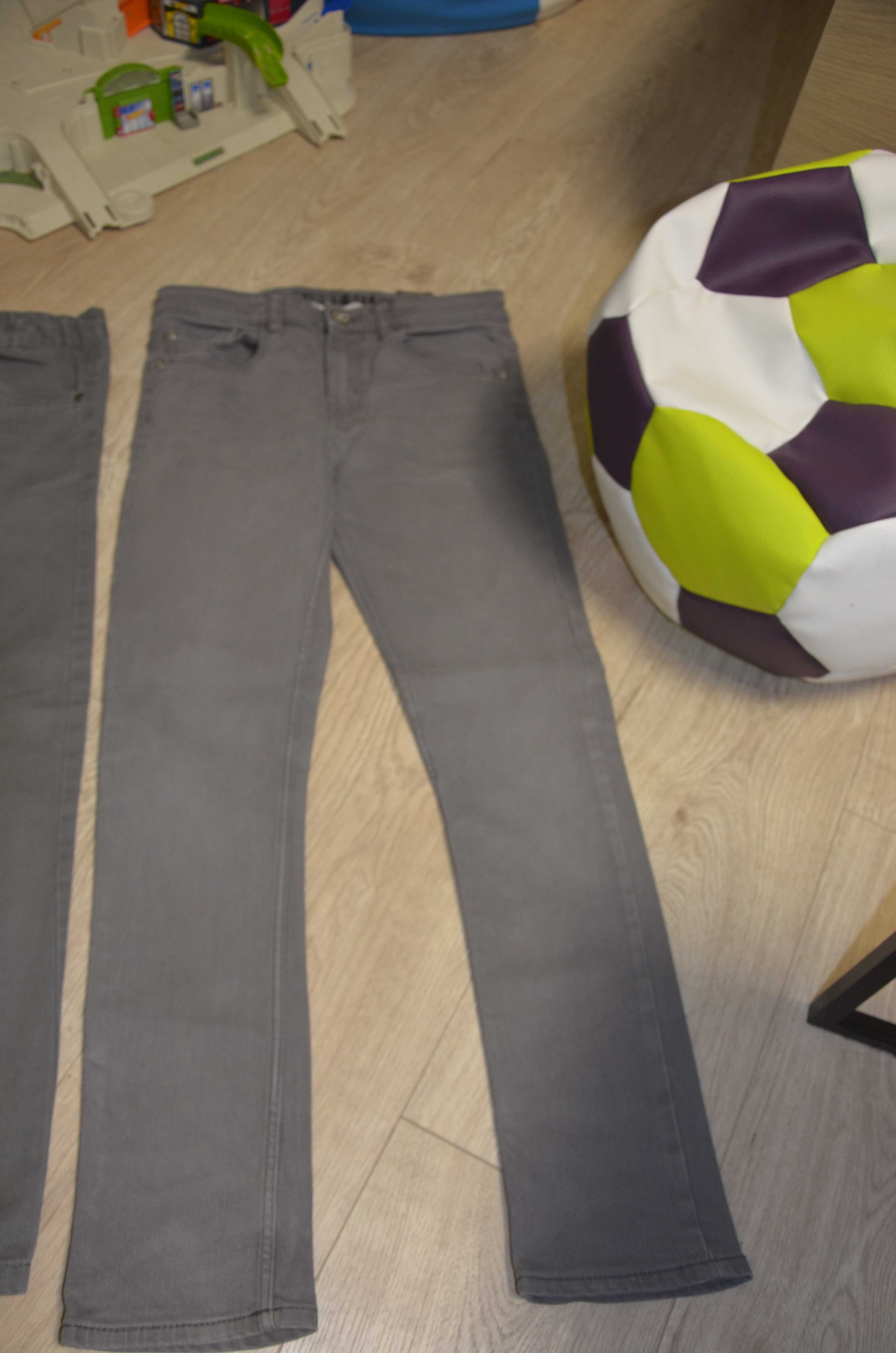 Spodnie jeansy  f-my H&M rozmiar 146 i 134  wiek 10-11 lat