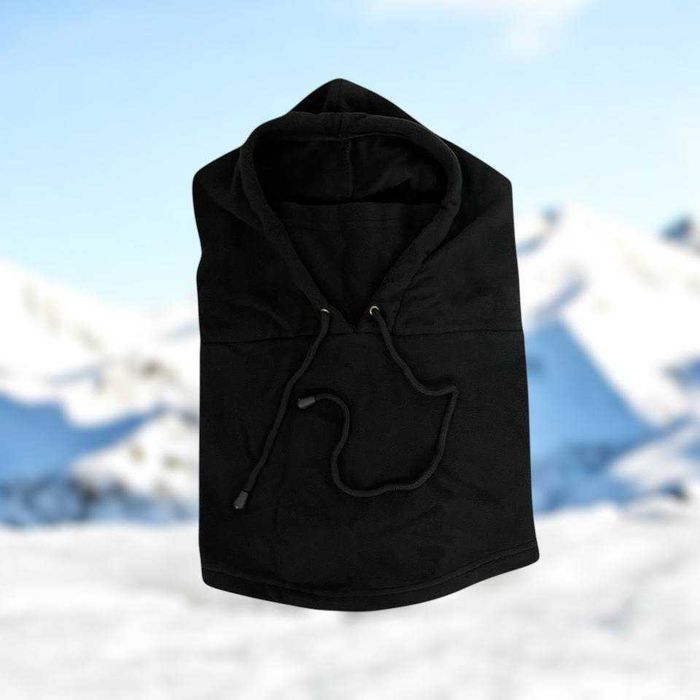 Флісовий шарф - капюшон. Хомут зимовий. Шапка зимова.