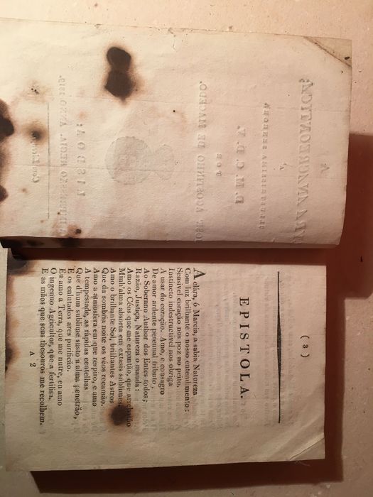 1a edição - JOSÉ AGOSTINHO de MACEDO  - A Lyra Anacreontica - 1819