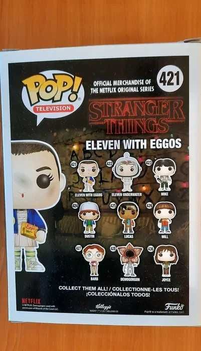 Figurka Funko pop Eleven with eggos Chase 421 Stranger things