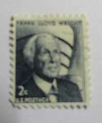 Znaczek Frank Lloyd Wright