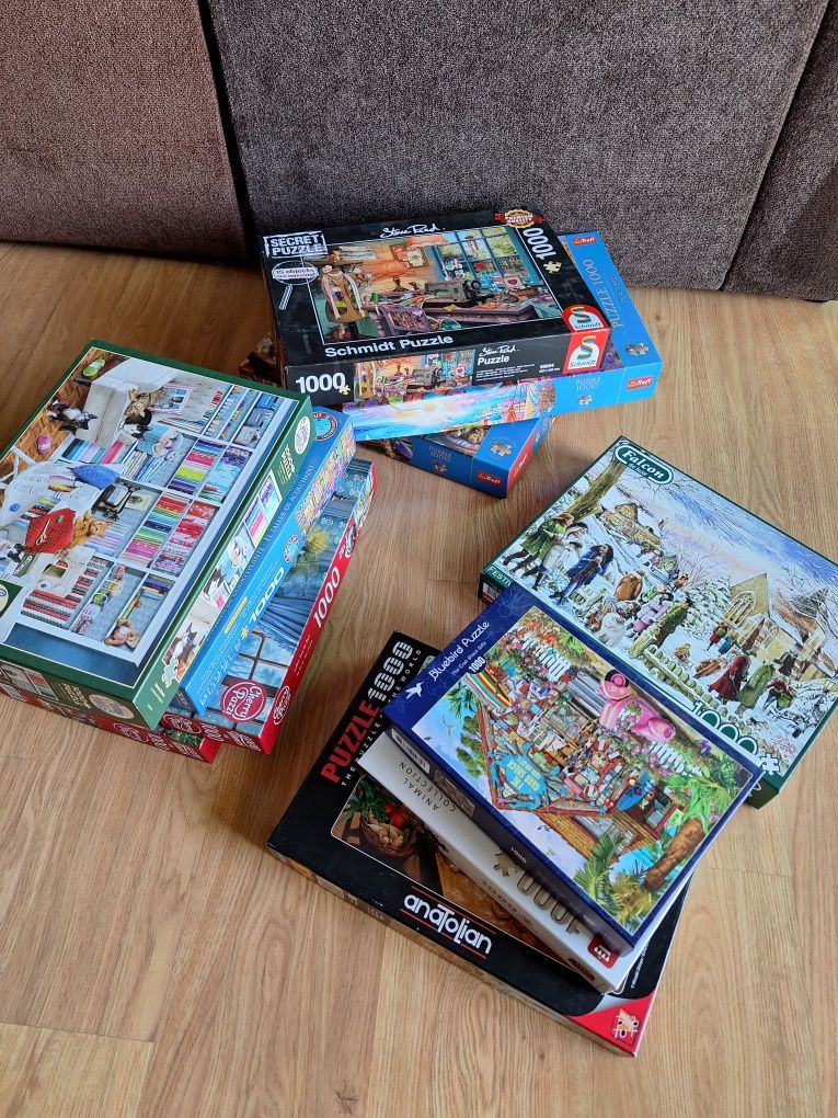 Puzzles 1000 peças