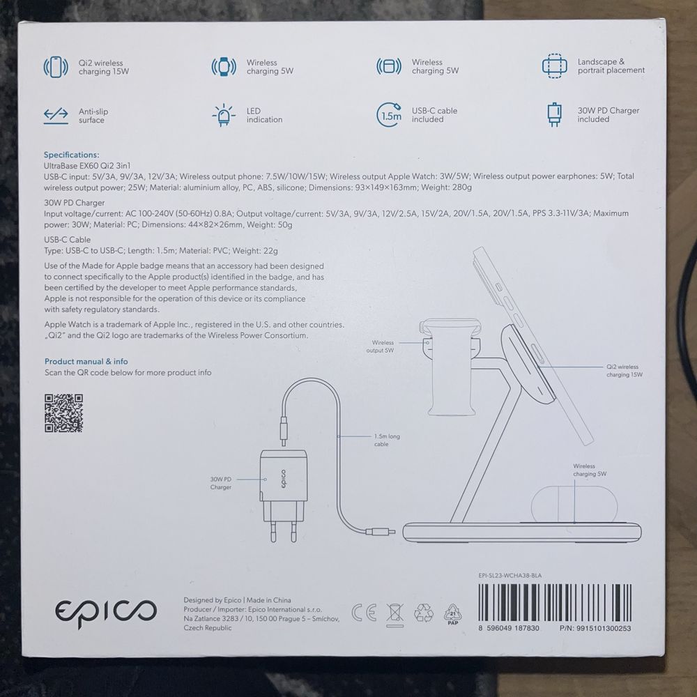 Ładowarka 3in1 Magsafe - epico