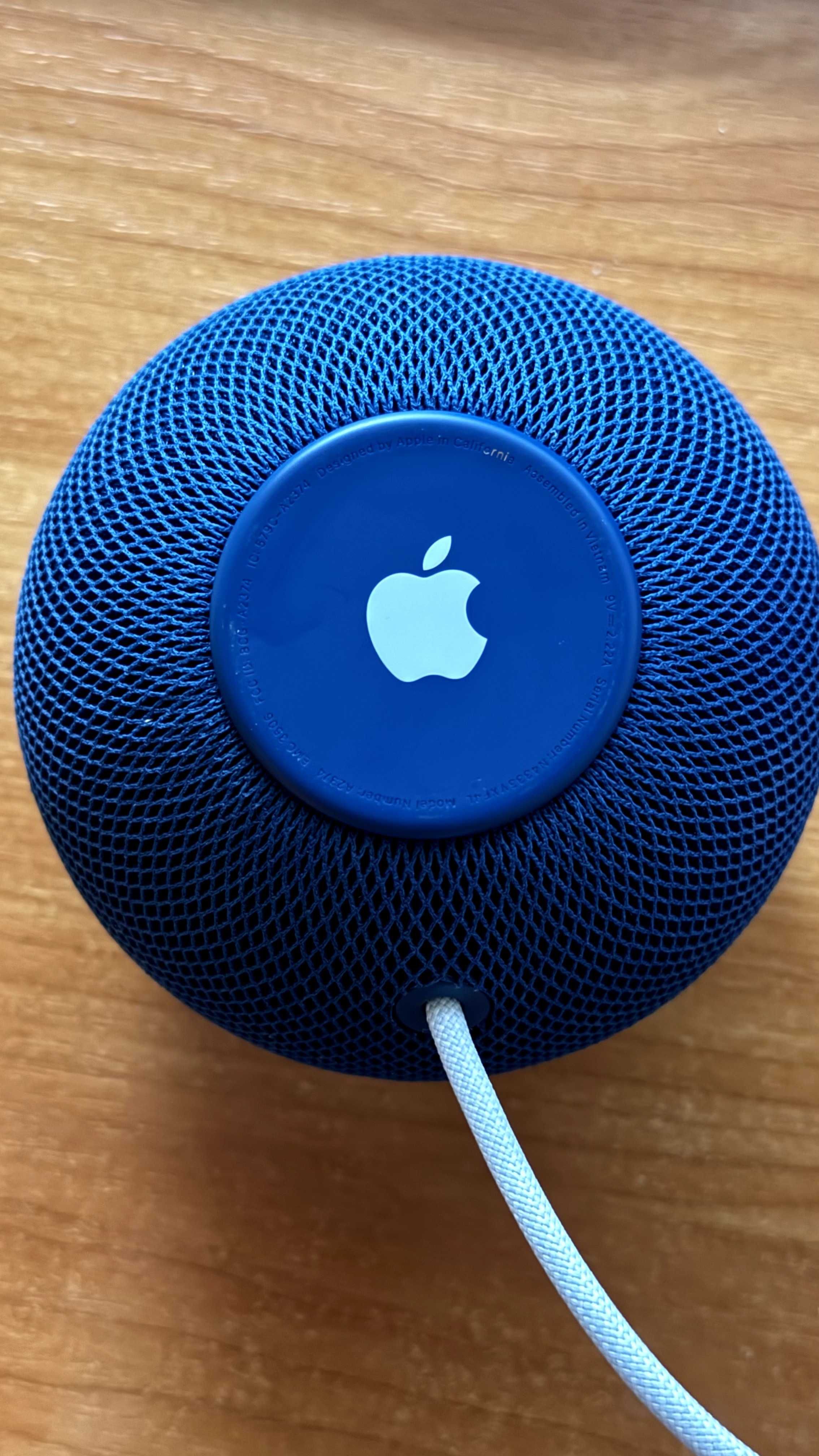 портативна колонка Bluetooth Apple Home Pod mini blue MJ2C3