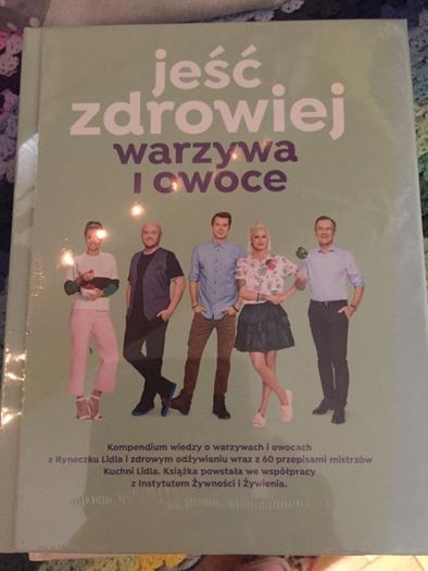 Książka Lidl - jeść zdrowiej - warzywa i owoce