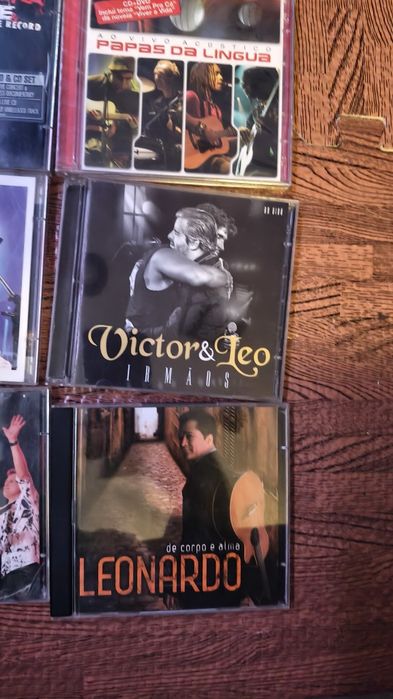 6 CD/DVD Shakira Papas língua Leonardo Bruno e Marrone Daniel 

Novos