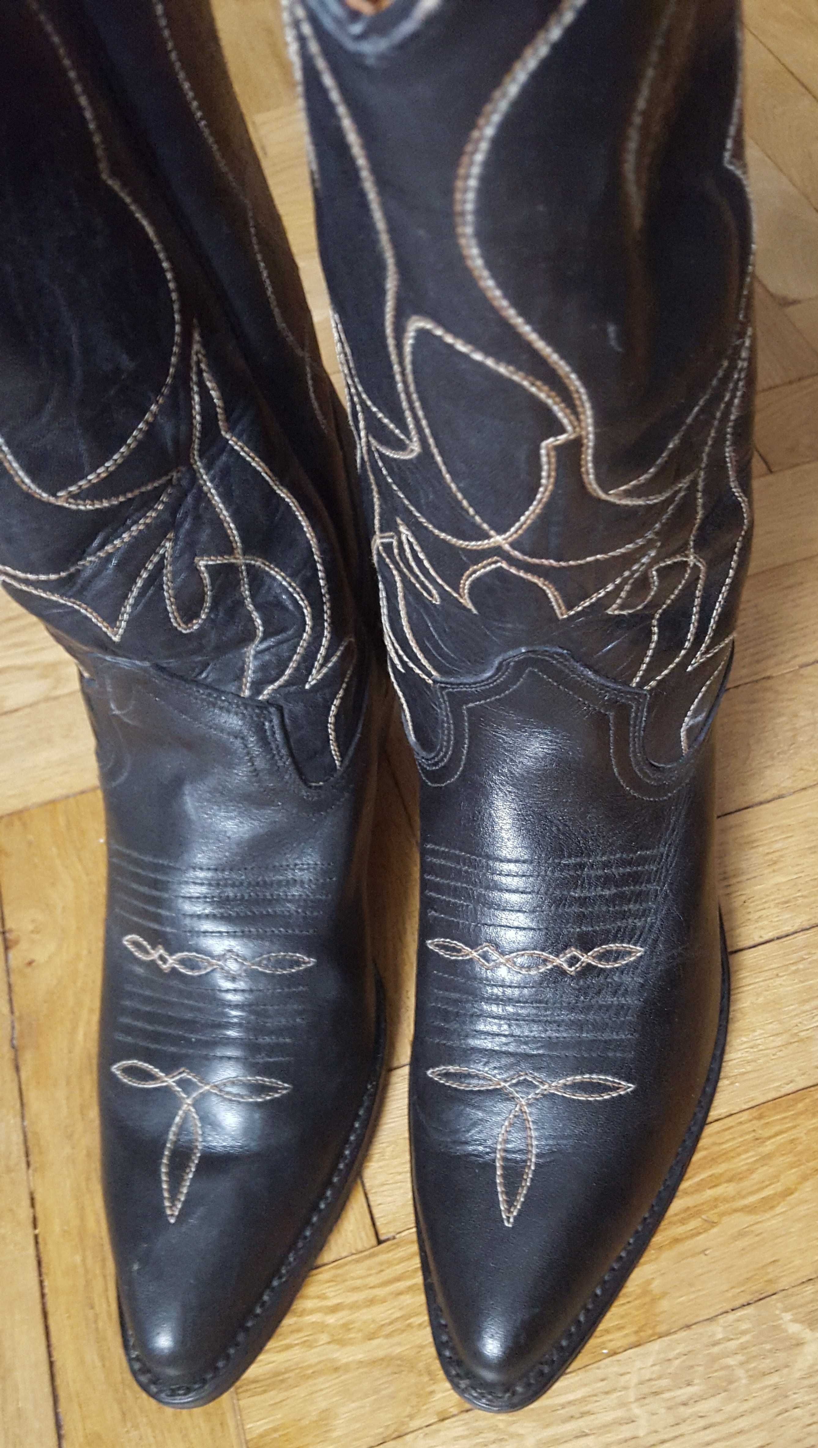Ковбойські чоботи, козаки вінтаж LONGHORN BOOTS 1969 рік