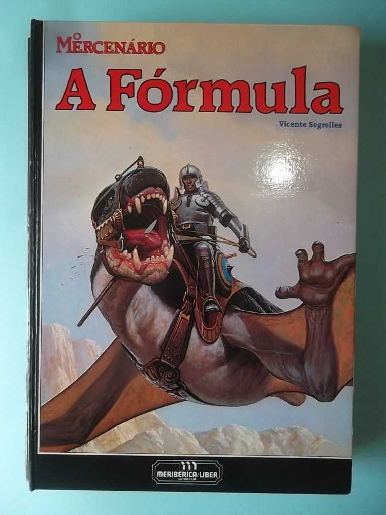 O MERCENÁRIO - Vicente Segrelles - Edições em CAPA DURA Meribérica