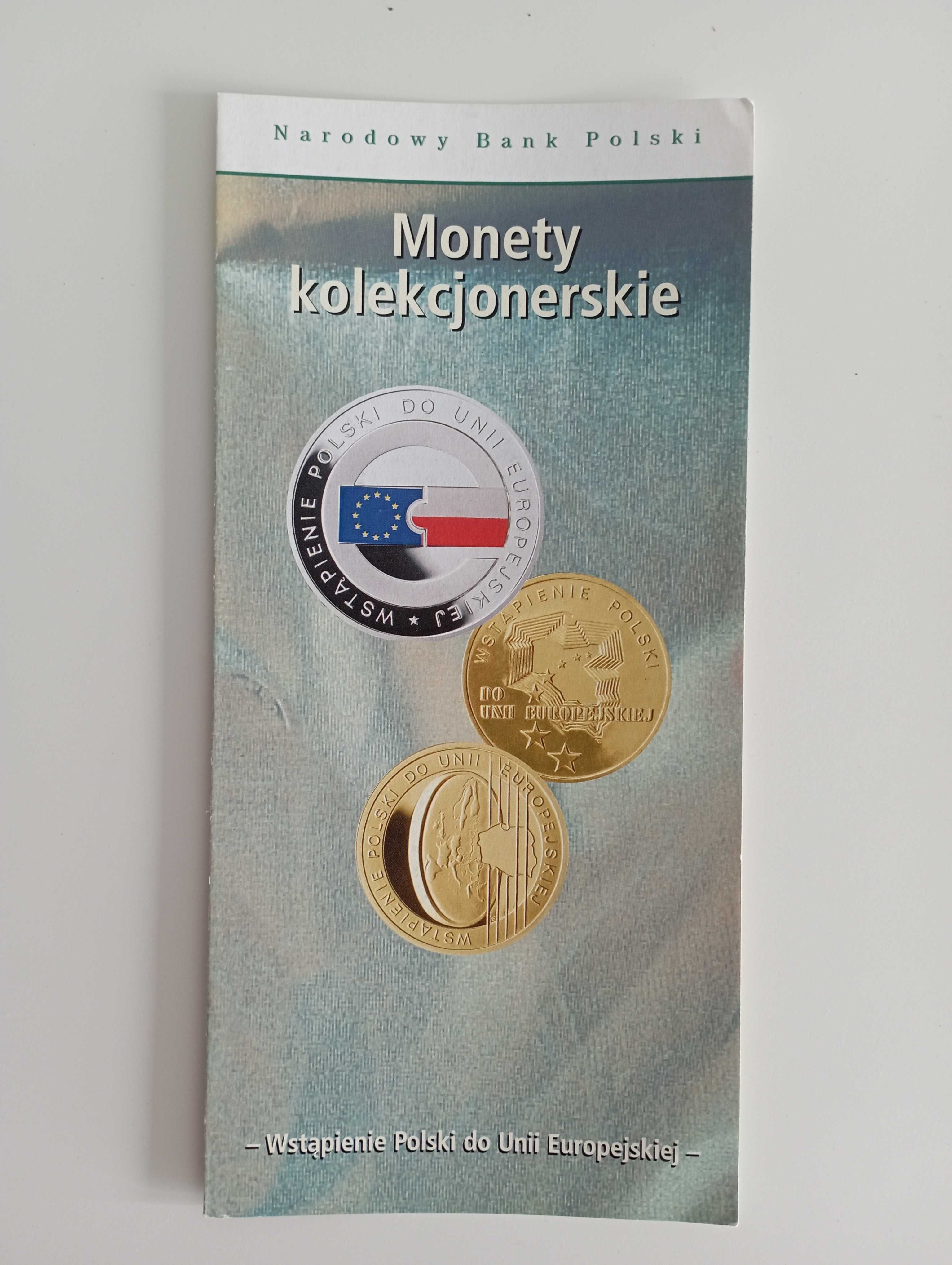 Folder emisyjny Wstąpienie Polski do Unii Europejskiej 2004 rok