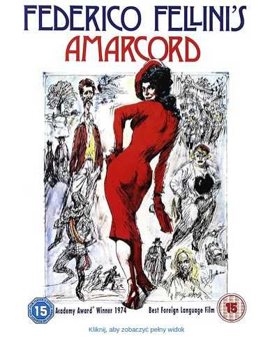 Fellini's Amarcord DVD - NOVO (selado)