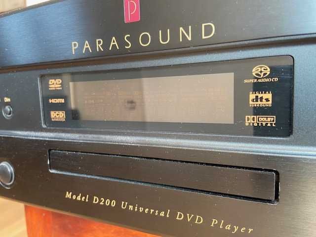 Odtwarzacz wieloformatowy (cd, dvd, SACD) PARASOUND D-200 NEW CLASSIC