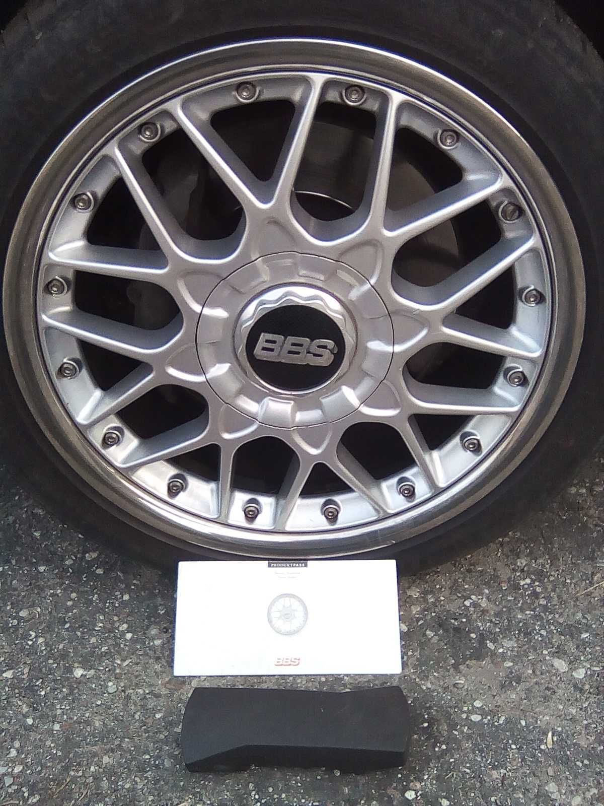 Alufelgi BBS RS 17" 5x112 skręcane BBS felgi audi vw mercedes itp.