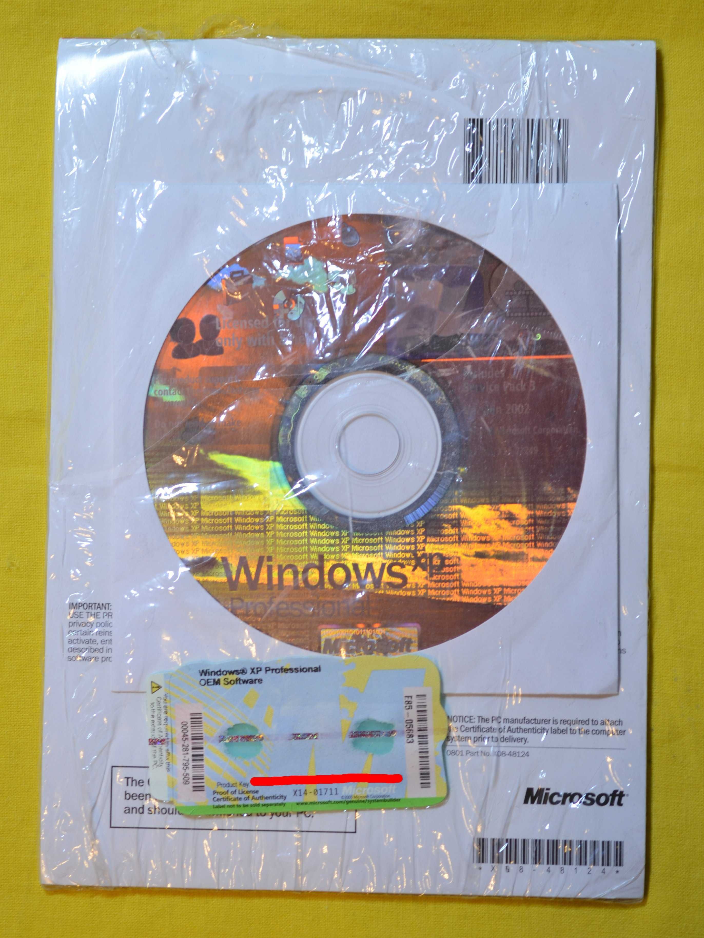 Windows XP Professional SP3 OEM ENG