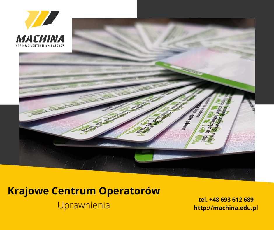 Kurs na koparko ładowarki, koparki, ładowarki, rusztowania
