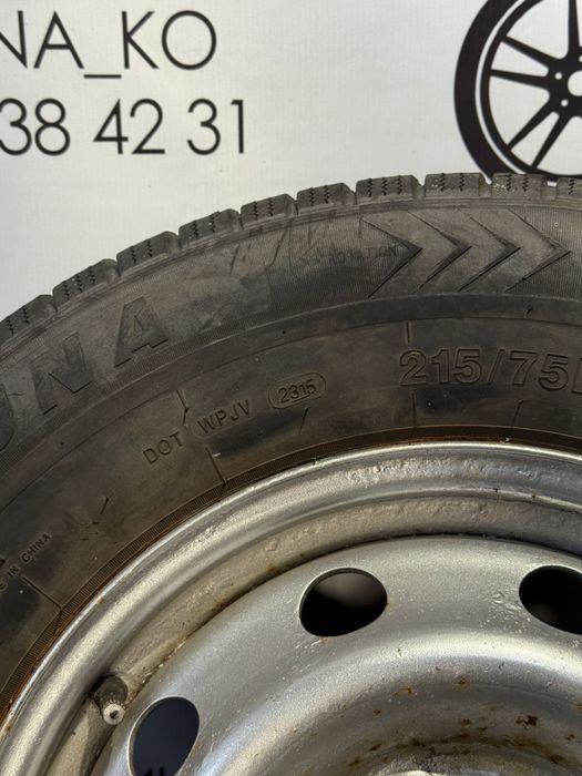 Колеса в зборі 215/75 R16C (зима),диски 5х130 R16