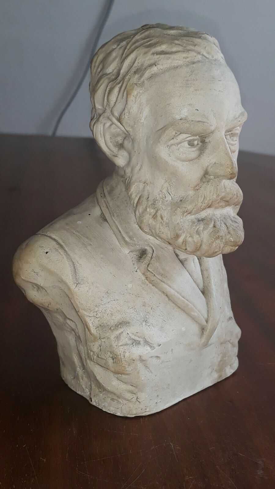 Busto de João de Deus em Gesso Patinado