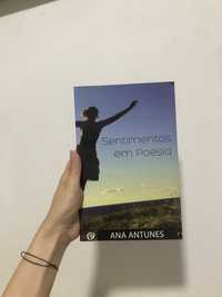 Livro Sentimentos em Poesia Ana Antunes