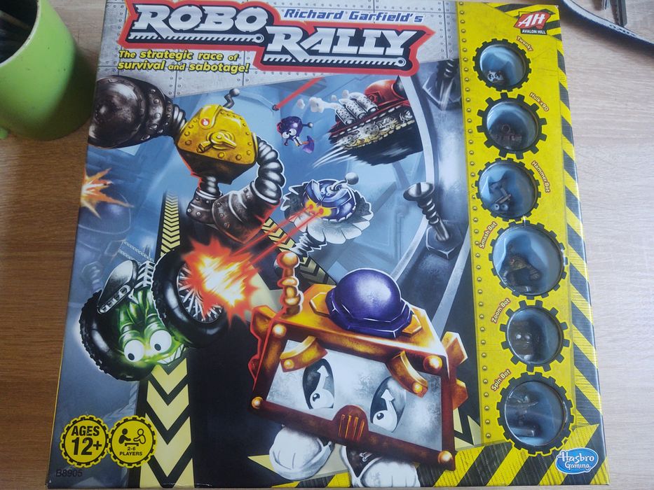Robo rally gra planszowa świetny stan klasyk, unikat