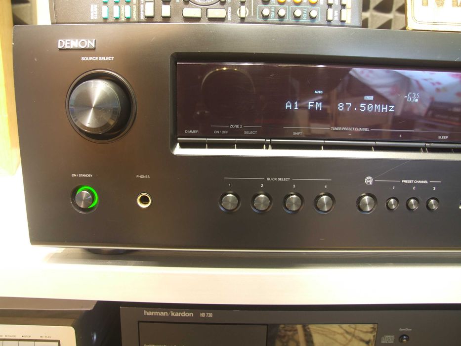 AV ресівер 7.1 Denon AVR-1912. 7х90. Пульт. USB. AirPlay. HDMI ARC.