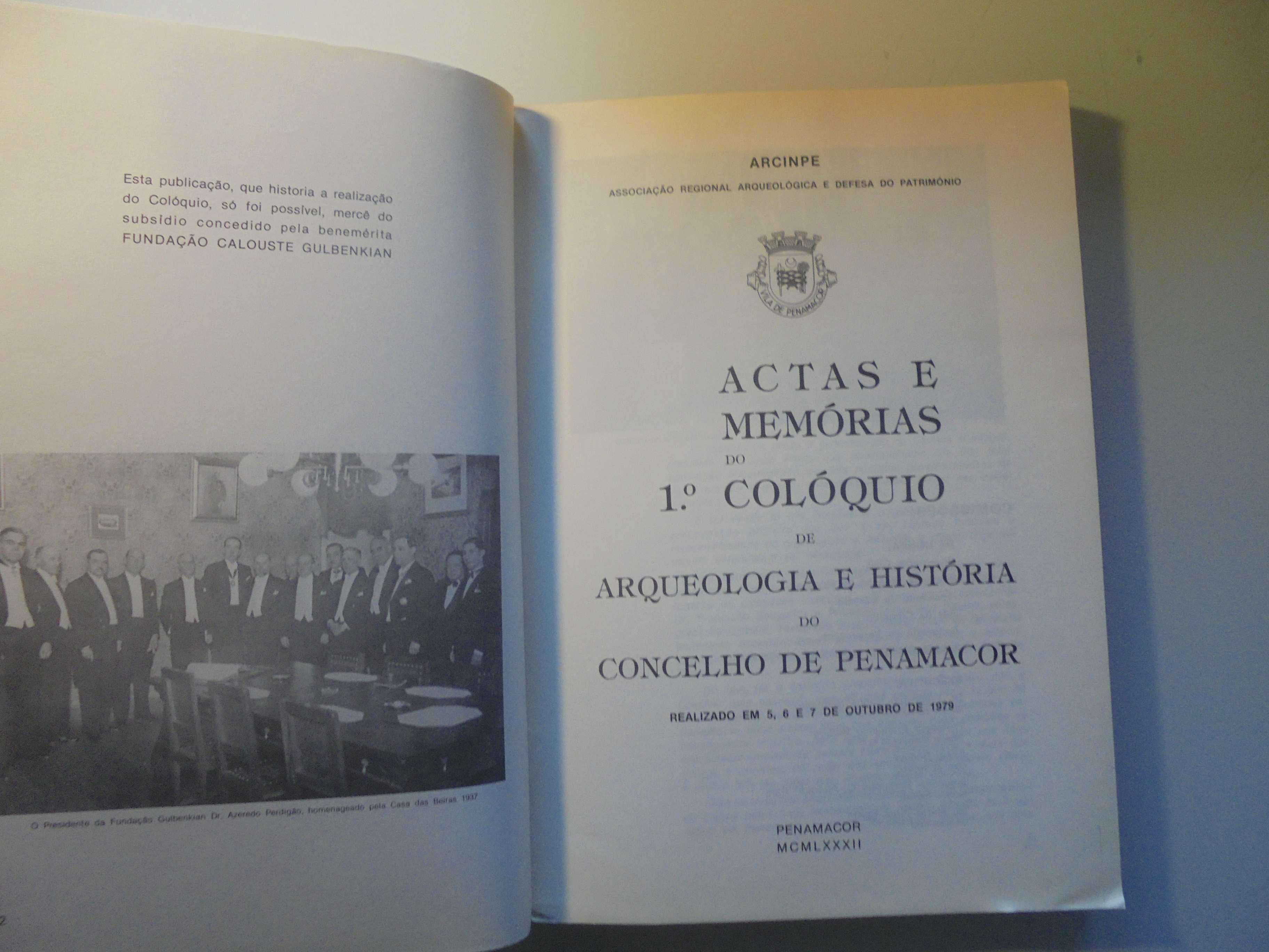 Penamacor-Actas-Arqueologia e História,1982