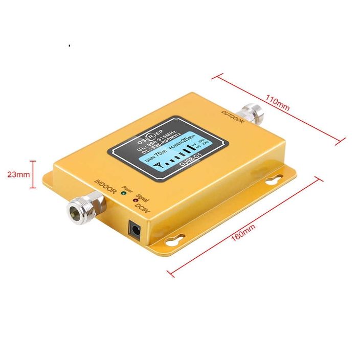 Усилитель сигнала (репитер) Oserjep OJ02-G1 2G GSM (900 МГц) з Антеною