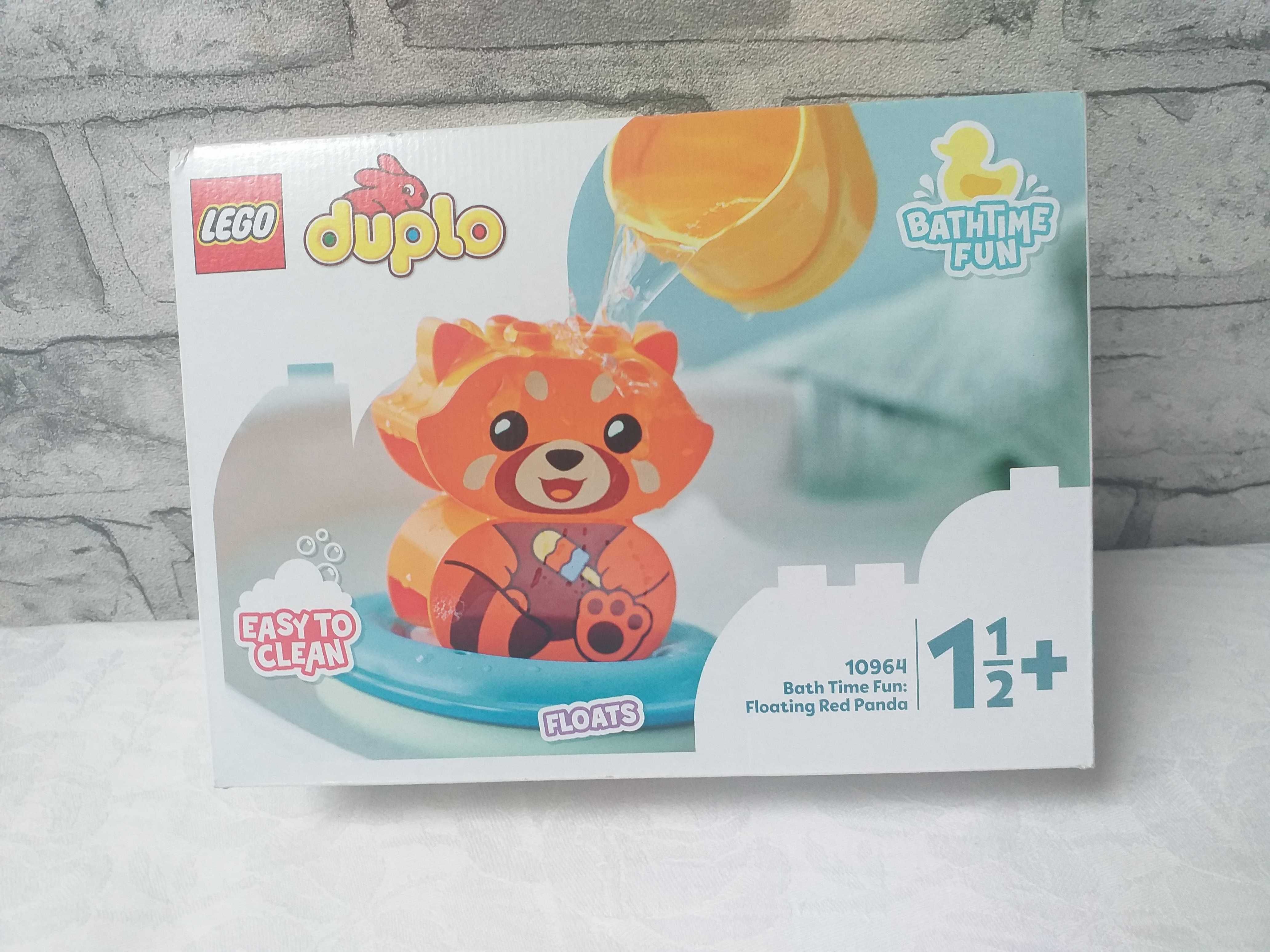 Lego DUPLO pływająca czerwona panda