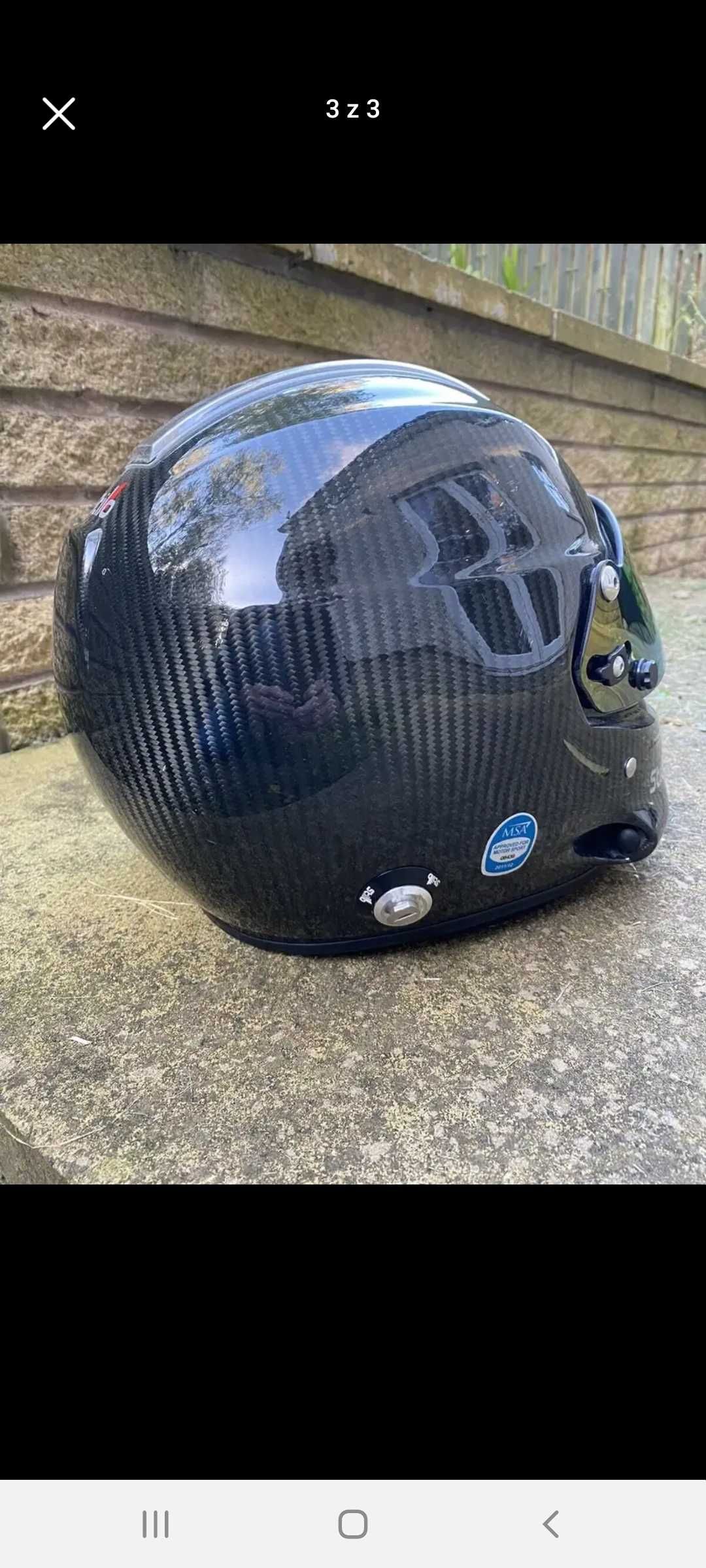 Kask Stilo St4 Carbon, Hans wyścigi rajdy kjs