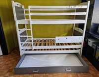 łóżko piętrowe dla dziecka z materacami - możliwy transport