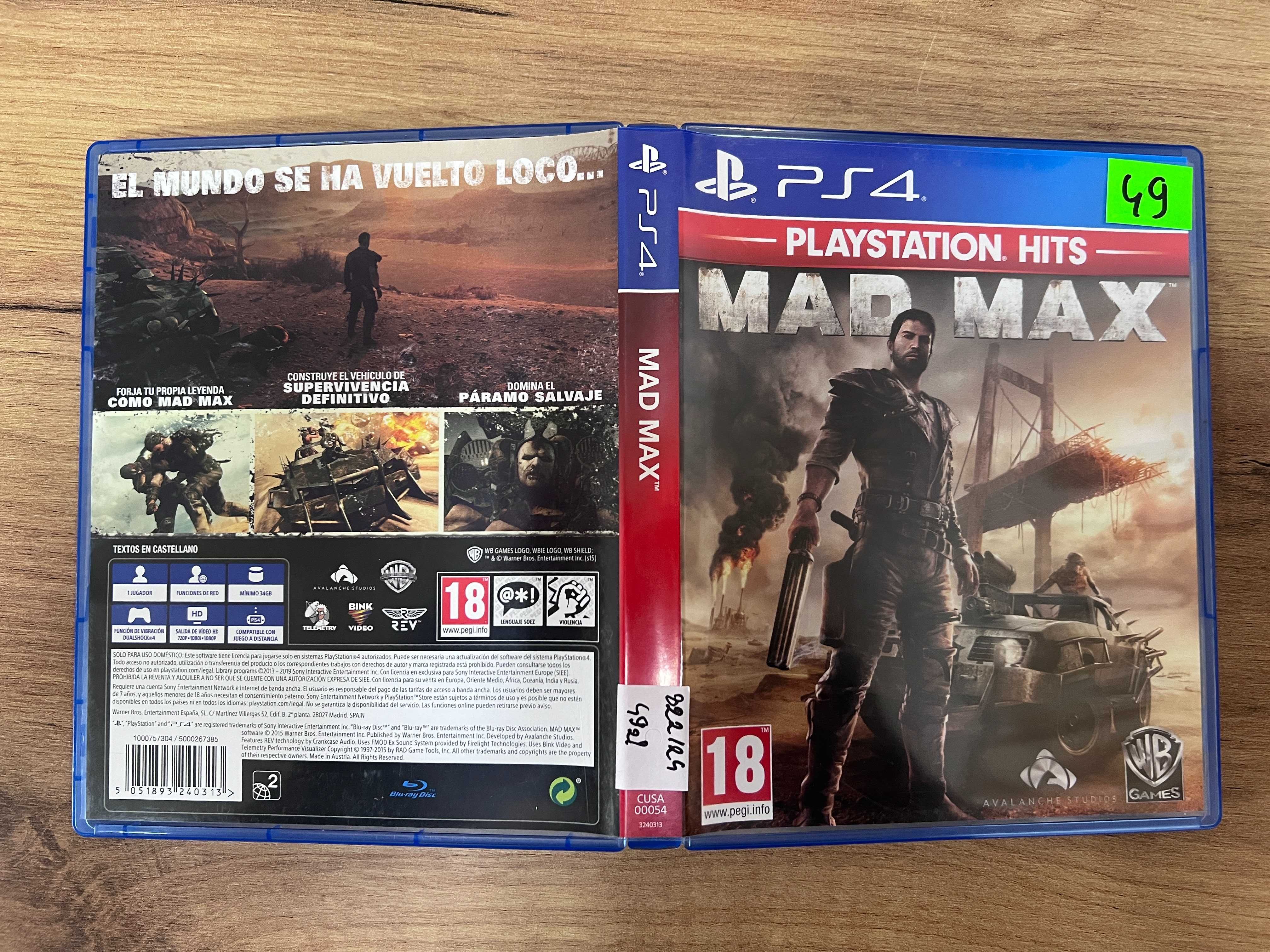 Mad Max PS4 | Sprzedaż | Skup | Jasło Mickiewicza